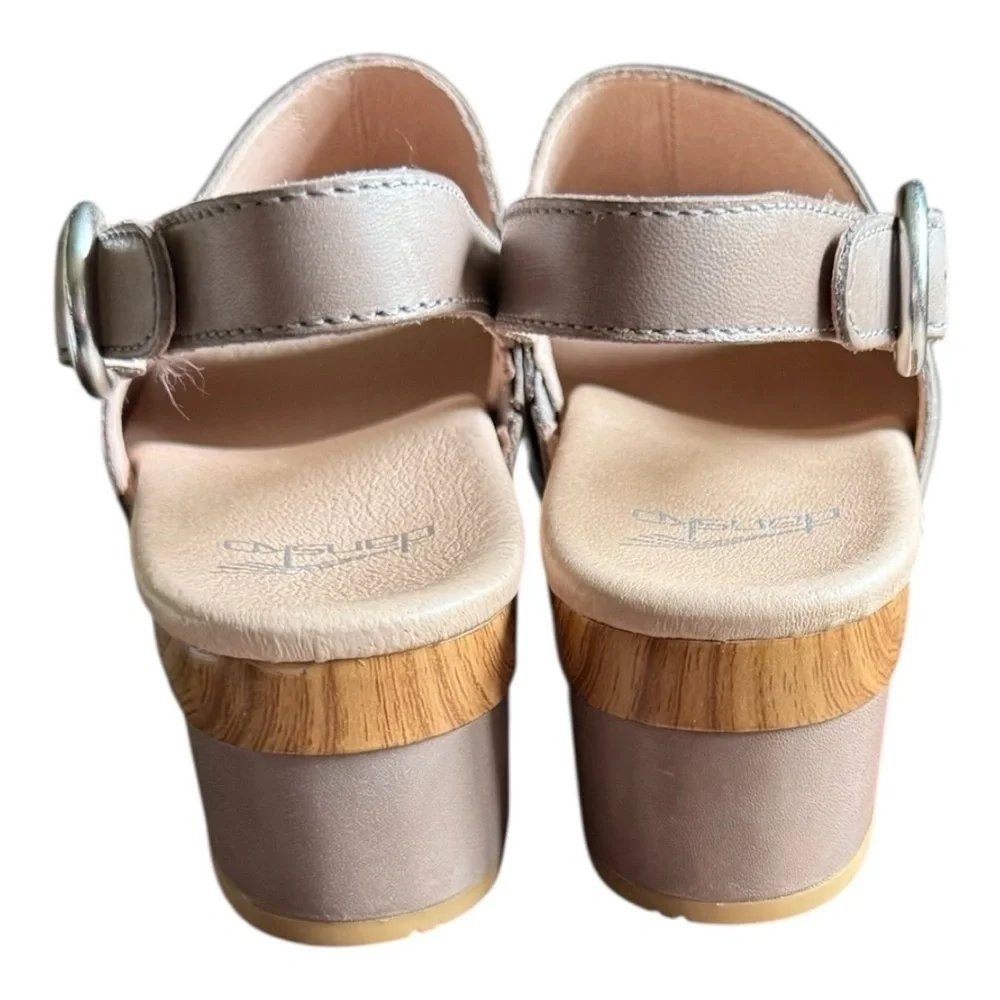 Women's Dansko Madalyn Stone Burnished Calf Leather - NEW
